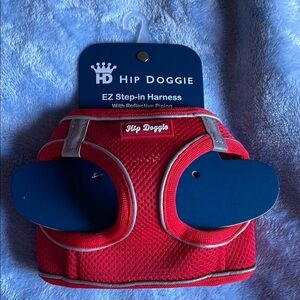 Hip Doggie Red EZ Step-in Harness